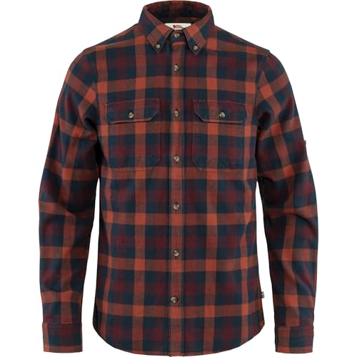Fjällräven Herren Shirt Skog, Navy, L, 81353-560