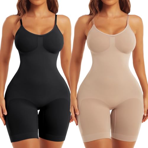 Body Shaper femme M/L, noir/nude