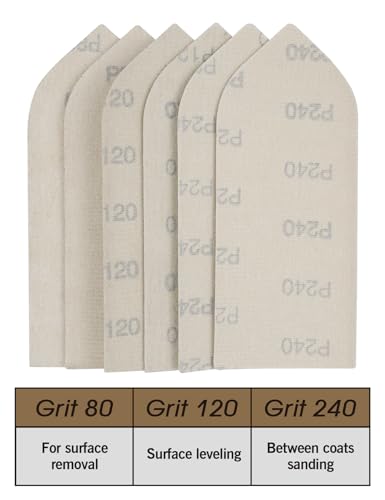 ROLLINGDOG Corner Sander-Pointed Detail Hand Sander for Drywall, Wood, and Metal Sanding (80,120,240) 5 ROLLINGDOG Corner Sander-Pointed Detail Hand Sander for Drywall, Wood, and Metal Sanding (80,120,240) - Image 5