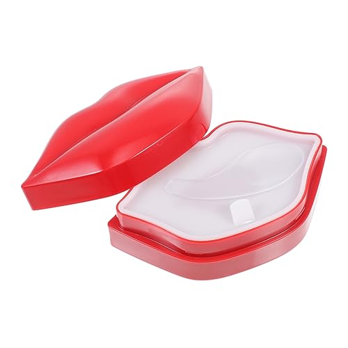 VALICLUD 20 Piezas Bálsamo labial hidratante colágeno labios durmiendo dormir para mujeres relleno labial anti-sequedad hidratante para labios Propilenglicol rojo