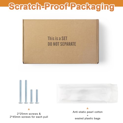 Tiradores cuadrados para muebles que solucionan el desgaste de tus viejos tiradores de cocina 7