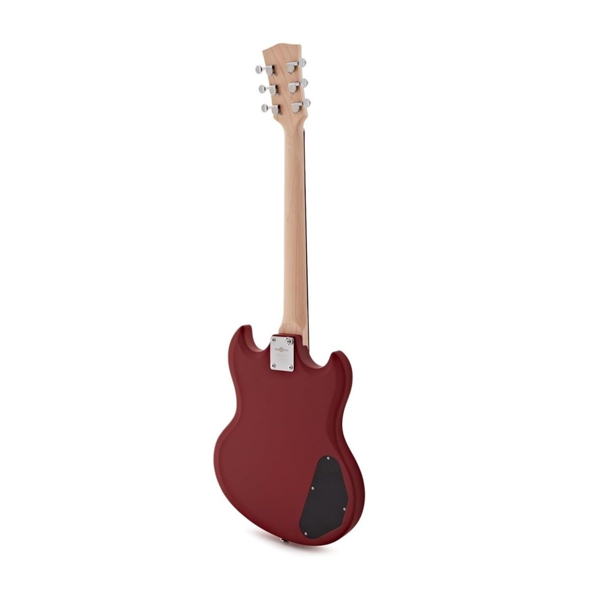 Gear4music E-Gitarre Linkshänder Full Size 4/4 Rot