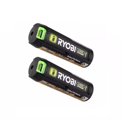 RYOBI USB Lithium 3.0 AH Lithium-ION Rechargeable Battery 2-Pack FVB203