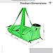 Tressify Portable Cat Grooming Bag, Green, Polyester Carrier, Nail Clipping & Bathing, Foldable