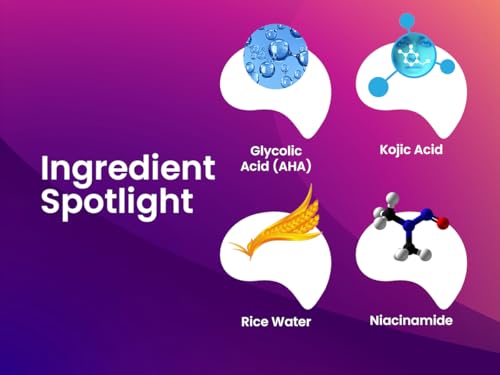 Image of Get Nectar Happiness Skin Brightening Set, 6% Glycolic Acid Cream with 2% Kojic Acid, SPF 55 Tinted Sunscreen, 50ml Each