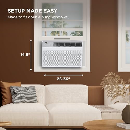 TCL 10,000 BTU Smart Window Air Conditioner, Fan, & Dehumidifier, Wi-Fi - image 9