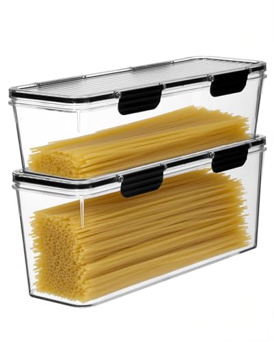 EORTA Set of 2 Spaghetti Pasta Storage Container...