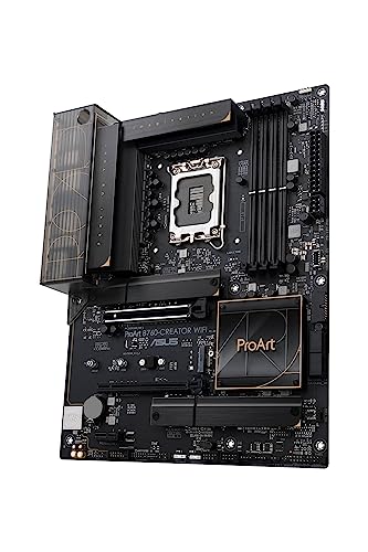 Image of ASUS ProArt B760-CREATOR WiFi 6 Intel LGA 1700(13th and 12th Gen)content creator motherboard,DDR5,PCIe 5.0, 3xM.2 slots, 2.5 Gb & 1 Gb LAN,USB 3.2 Gen 2x2 Type-C front-panel, Thunderbolt(USB4) header