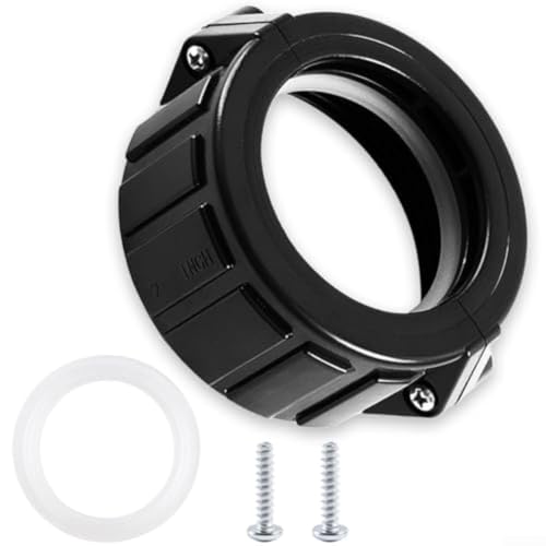 2 Inch Split Nut Union for Spa Heater Replacement Compatible with For Balboa and For COLEMAN Featuring Leak Resistant Screw Mechanism and Installation Hardware (1set)