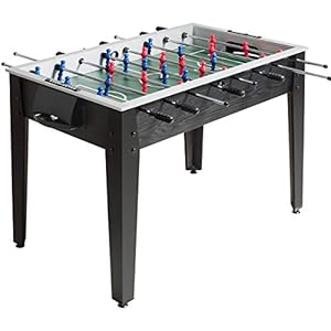 Giantex 48 Foosball Table Wooden Soccer Table Game wFootballs Suit for 4 Players Competition Size Table Football for Kids Adults Football Table for Game Room Arcades