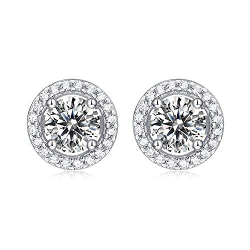 Moissanite boucles d'oreilles cadeau d'anniversaire idéal