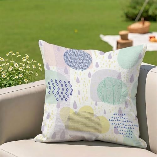 �N�b�V�����J�o�[�����F�h�� ���O 1���Z�b�g 50x50 cm ���l�� ���ʈ�� ���� ���O�p �N�b�V���� �P�[�X ���� �O ���p �A�E�g�h�A �L�����v �x�����_ �� �e���X �\�t�@�[�p (�x�[�W��) 3Z-238