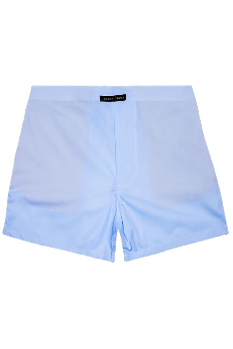 french crown Perano Blue Solid Super Soft Premium Cotton Boxer-picture-13