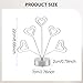 Fenteer Desktop Photo Tree Holder Desk Card Display Stand Elegant Photo Wedding Card Display for Memo Paper Note Reserved Signs Gifts, Silver