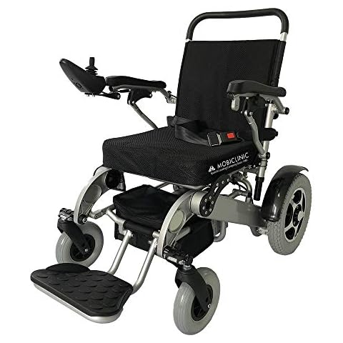 Silla de ruedas eléctrica Mobiclinic Troya Plus Ultra plegable y ligera Cover