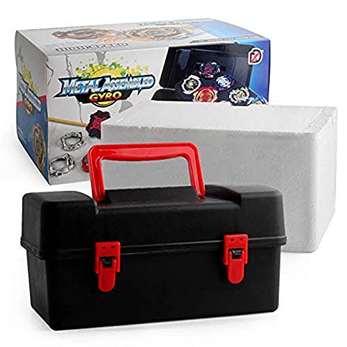 OBEST Spinning Tops Set Met Launcher, Battling Tops Burst Turbo Set Metalen Fusion 4D Speelgoed Game Gyro Starter Pack… - Afbeelding 5