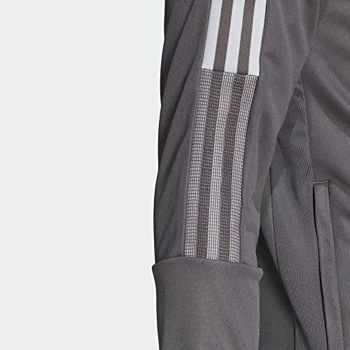 Image of adidas mens Tiro 21 Track Jacket Team Grey Small