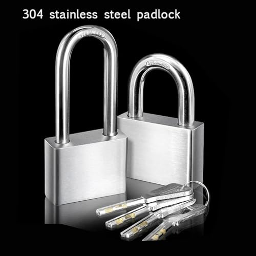 Cadenas solide en acier avec mécanisme d'attache de sécurité rétractable