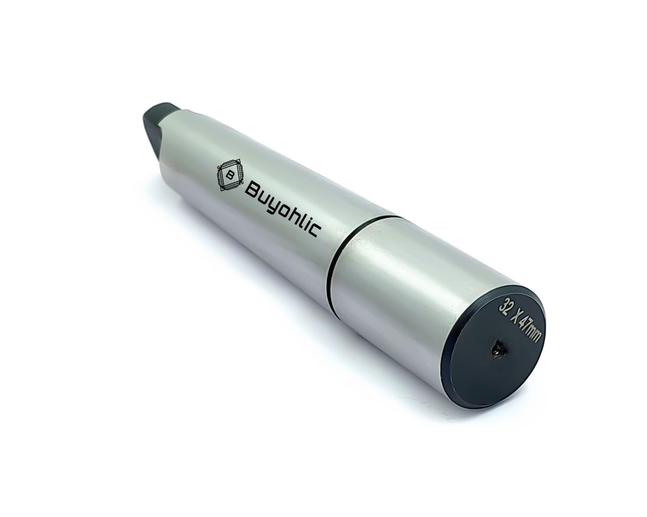 Buyohlic Soft Machinable Blank End Arbor Drawbar-Mill, Lathe, Drill (R8 Shank (7/16 UNF Drawbar) 28 x 30 mm)