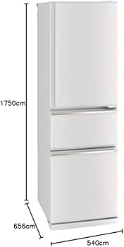 Amazon.co.jp: MITSUBISHI MR-CX30F-W マットホワイト [冷蔵庫