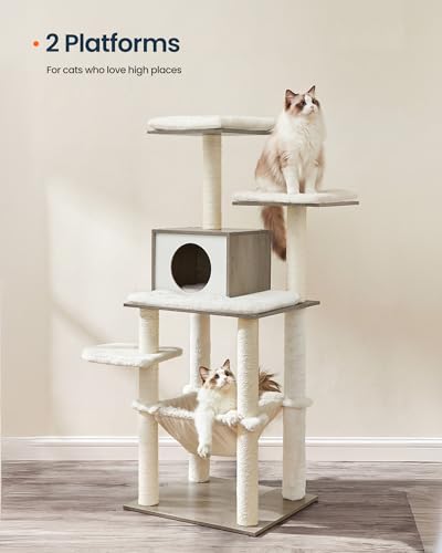 Rascador para Gatos SONGMICS HOME Multinivel con Hamaca miniatura 3
