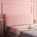 YYQIANG Velvet Headboard Okładki Główka Elastyczność Slipbover na King Size Bed Double/Single/Super King Size 120/150/160/180 cm Off-White/Gray/Różowa pokrywa