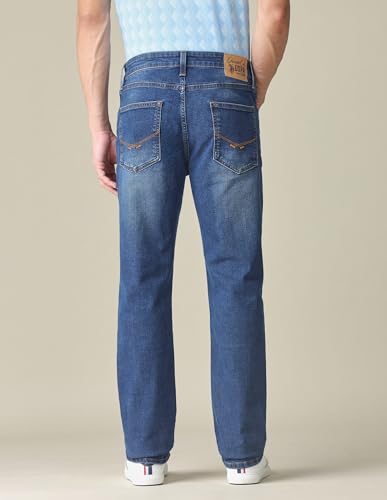 Image of U.S. Polo ASSN. Denim Jeans for Men, Slim Straight Fit Men Jeans for Office & Regular Wear