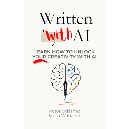 Written With AI Audiolibro Por Victor Odåsnac, Musa Wababai arte de portada