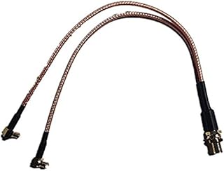 SMA Female to Y Type 2X L MCX Male Right Angle Spliter Combiner Cable Pigtail RG316 Ships from USA