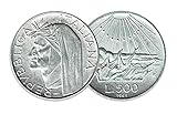 francobolli lire 5 Valore Nominale: 500 Lire LaVecchiaScatola 1965 Repubblica 500 Lire \'Dante Alighieri\' in Argento 835 (11gr)