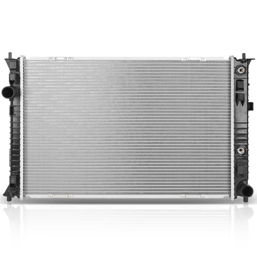 SCITOO Engine Cooling Radiator Assembly Compatible with 2010-2012 for Ford for Fusion 2010-2011 for Mercury for Milan 2.5L 3.0L Replace#13126
