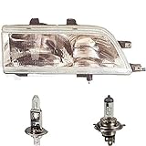 Vision H1 EISENFELS Bundle Set 106522883 erstellt mit Scheinwerfer rechts + Leuchtmittel H1 H4 kompatibel 200 Cabriolet XW