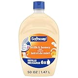 Softsoap Milk & Honey Scented, Liquid Hand Soap Refill, 50 Ounce