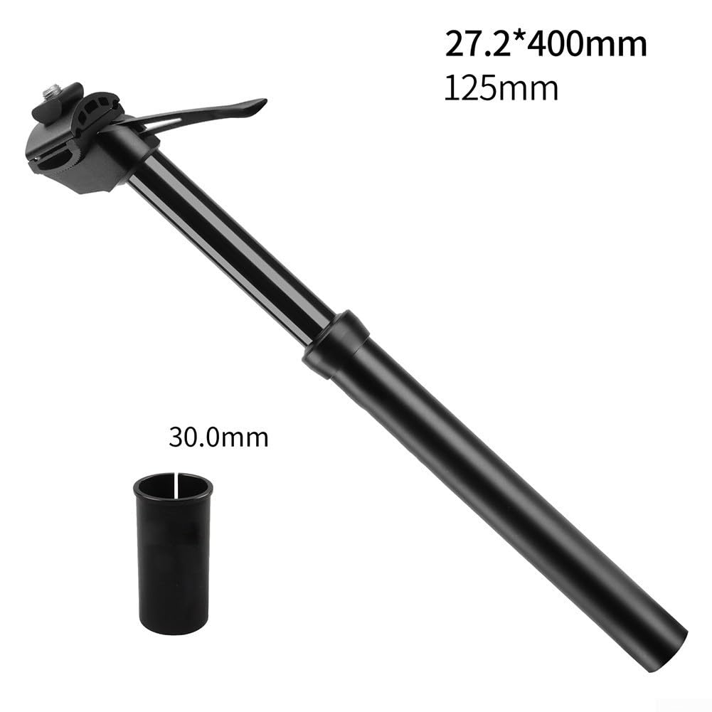 Dropper Post, reggisella per bici Sospensione Reggisella 27,2 mm Alumium Reggisella, Idraulico Bicicletta Drop Tubo Sella Per Mountain Bike