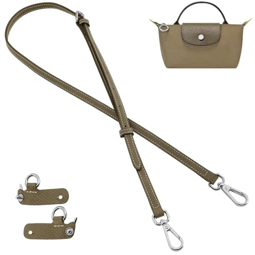 Image of Jiesinlov Leather Bag Shoulder Strap Replacement Crossbody Adjustable Conversion Kit Fit for Mini Pouch