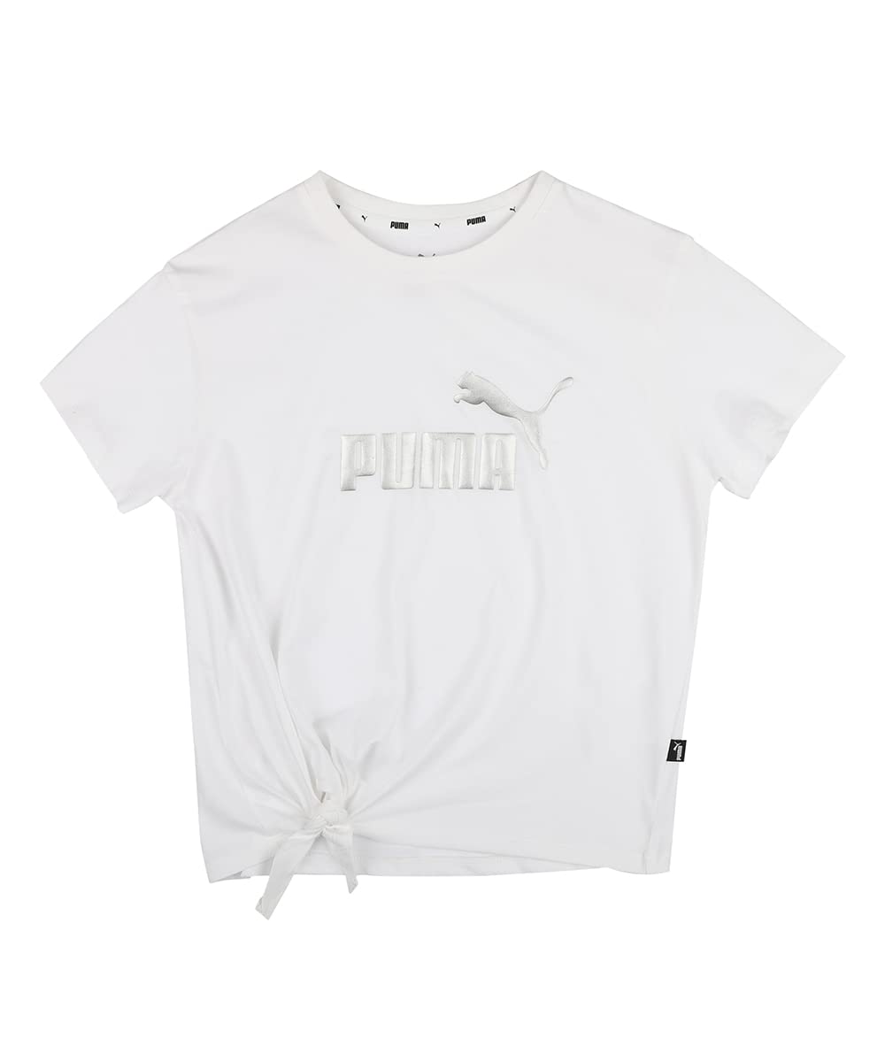 PUMA ESS+ Logo Knotted Tee G
