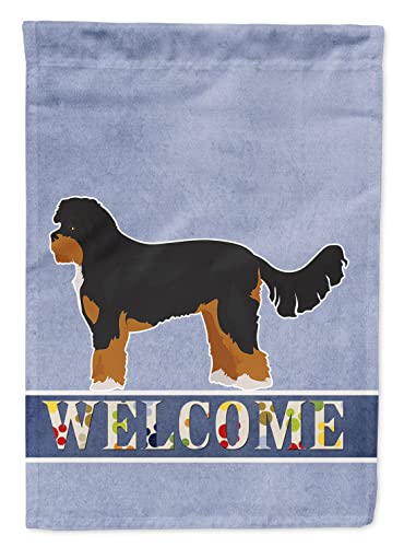 Drapeau Cavapoo pour entrée accueillante résolvant le manque de déco extérieure