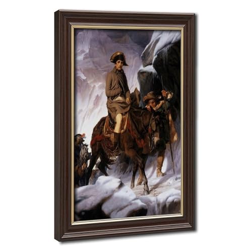Toile Napoléon Delaroche pour rompre la monotonie des murs - Cadre suspendu inclus 40x61