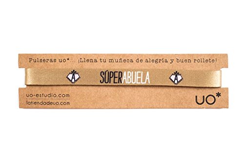 Preisvergleich Produktbild UO Armband Muster, Gold (Super-Oma)