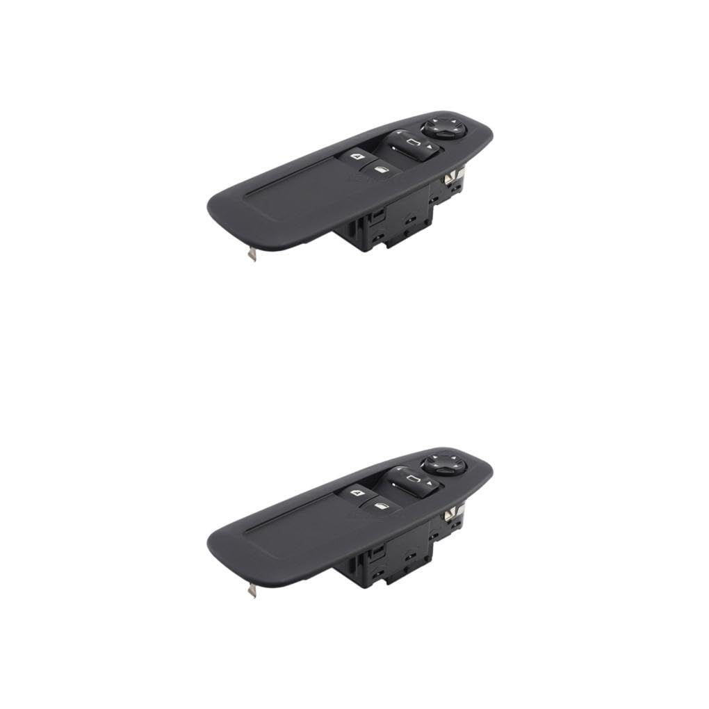 2 Set di Interruttore di sollevamento del vetro per auto di ricambio affidabile realizzato con ABS per una facile installazione Prestazioni migliorate di pregevole fattura