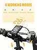 Heybike Electric Bike for Adults Ranger 2.0 with Peak 1400W Peak Motor, [Up to 28MPH & 60 Miles] 20''×4.0" Fat Tire Ebike, 600Wh Removable Battery Adult Electric Bicycles #4