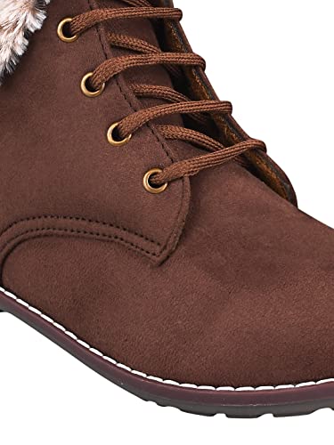Image of TRYME Comfortable Fashionable Stylish Shoort Casual Boots for Women's and Girls