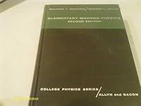 Elementary MODERN PHYSICS. Second Edition. B003BFNTMW Book Cover