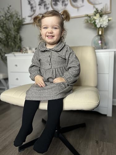 Stelle Toddler Girls Tights Baby Cable Knit Thick Stockings Cotton Winter Warm Leggings Pantyhose 1/2/3 Pack3