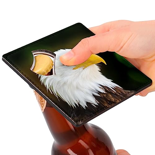 Sous-verre décapsuleur aigle protège table efficace avec ouvre bouteille 6pcs