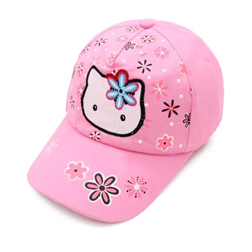 Image of VRITRAZ Kids Unisex Baseball Cap for Boys & Girls | Multiple Design, Adjustable Strap | Casual Cap (Age 4-12)