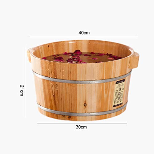 Masajeador de pies Katzowen tipo barril de spa para baños de pies, cubeta para pedicura, cubeta para masaje de pies, para uso doméstico y hotelero, 41 x 21 x 30 cm miniatura 7