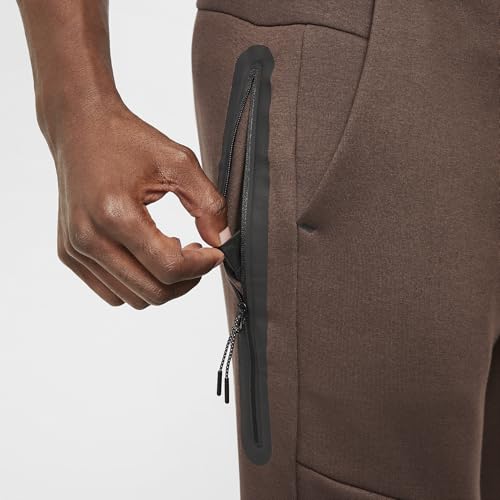 Nike Tech Men's Fleece Joggers (HV0959-237, Baroque Brown/Black)4
