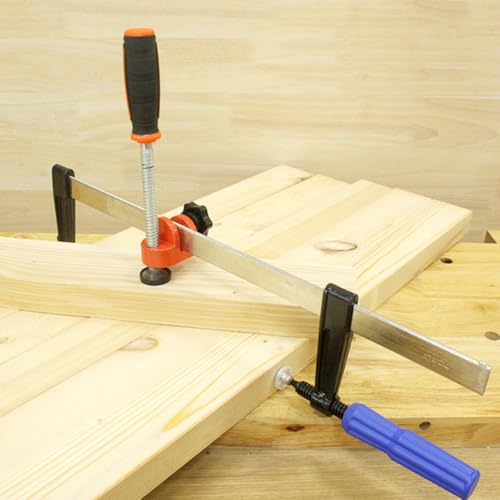 Abrazadera Fija para Carpintería Clip F Rojo Herramienta de Sujeción para Madera 8