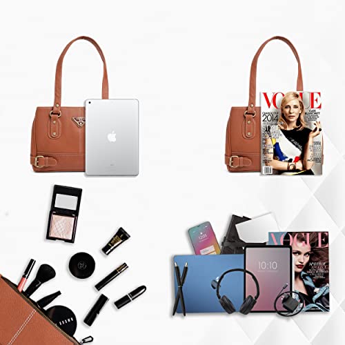 Image of Fostelo Women's Nightingale Satchel Tote Handbag for Women | Ladies Purse | Stylish Shoulder Bag | Gift For Women